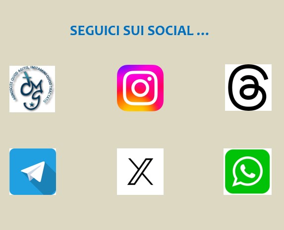 SEGUICI SUI SOCIAL